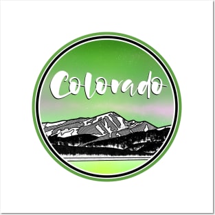 Colorado Mountains Posters and Art